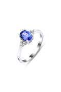 Pırlantalı 1.10 Karat Tanzanite Yüzük