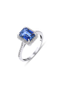 Emerald Kesim 1.30 Karat Safir Yüzük