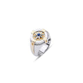 Safir 0.99 Karat Erkek Altın Yüzük